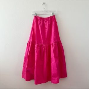 H&m Pink Long Skirt Size XS NWT